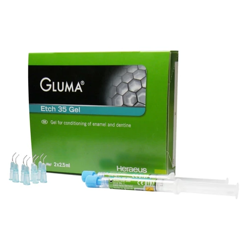 Gluma Etch 35 Gel 35%, 2x2,5 ml fecskendő + 12db kanül