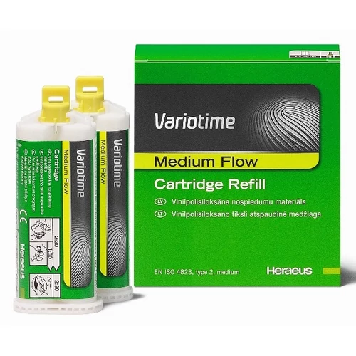 Kulzer Variotime Medium Flow A-szilikon lenyomat 2 x 50 ml