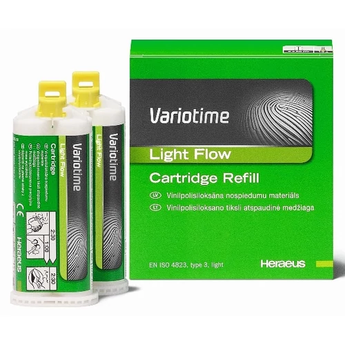Kulzer Variotime Light Flow A-szilikon híg lenyomatanyag 2 x 50 ml