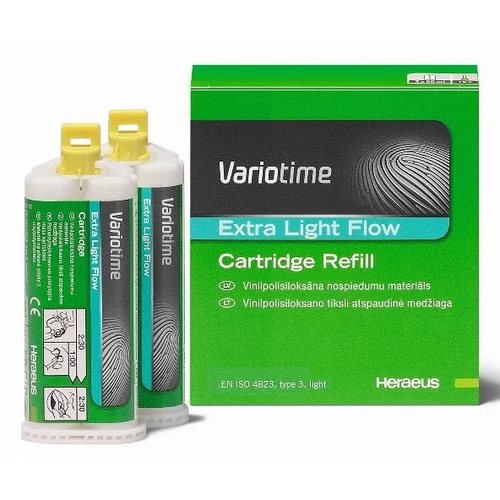 Kulzer Variotime Extra Light Flow A-szilikon híg lenyomat 2 x 50 ml