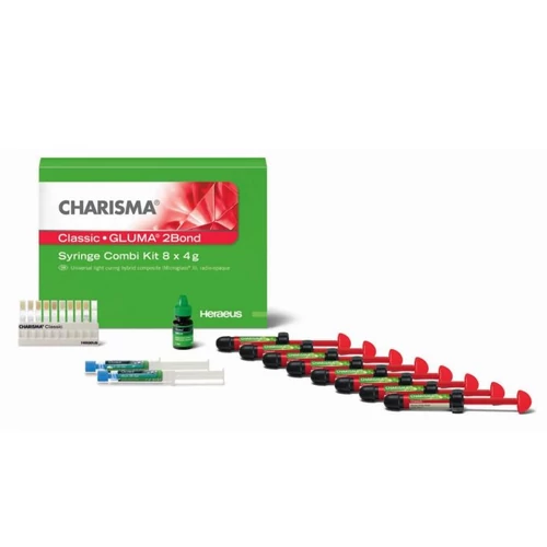 Kulzer Charisma Classic Combi kompozit szett 8 x 4 g + GLUMA + 2Bond