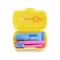 Curaprox Travel Set Utazó szett SÁRGA (fogkefe, mini fogkrém, fogköztisztító kefe)