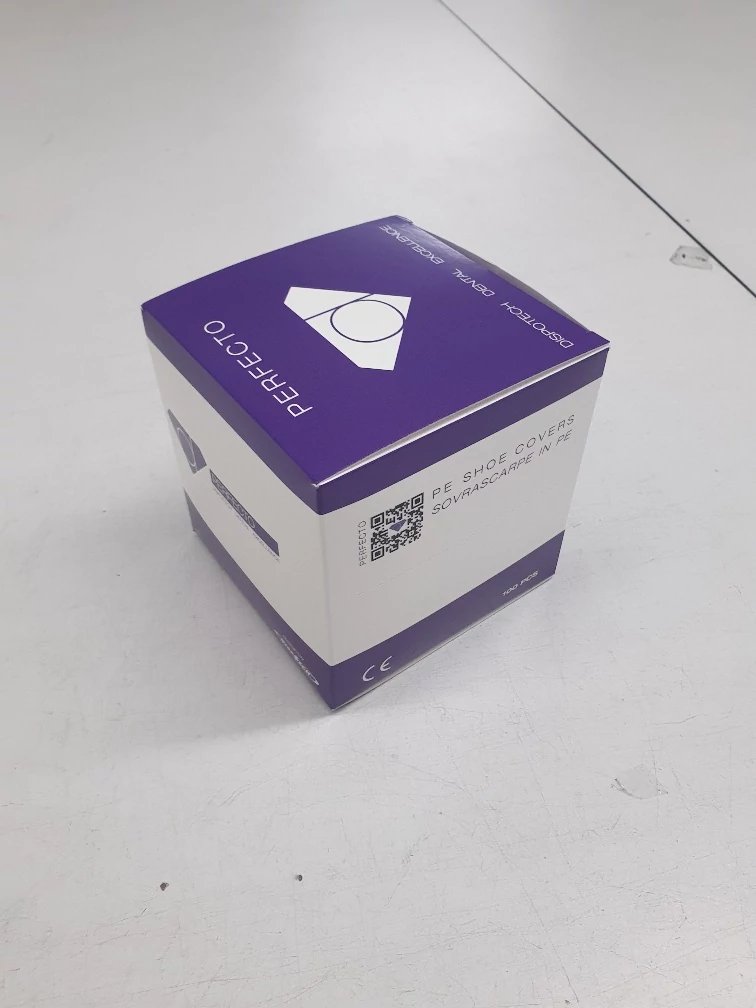 Cipővédő, 100db, kék - Dispotech