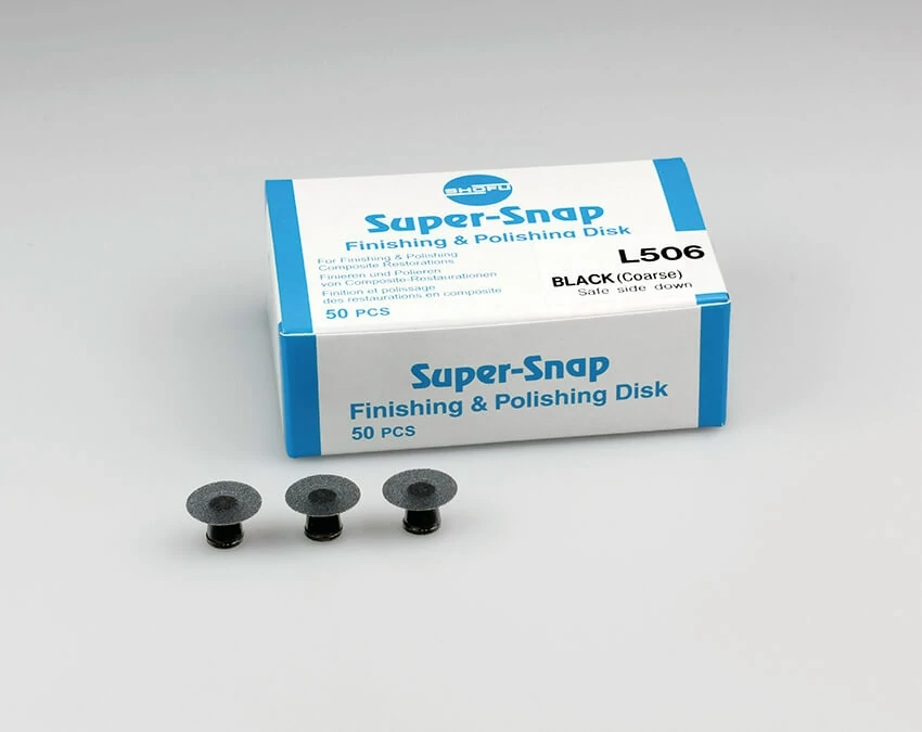 Super-Snap 50 pcs Black - Shofu