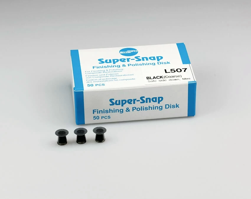 Super-Snap 50 pcs Black mini - Shofu