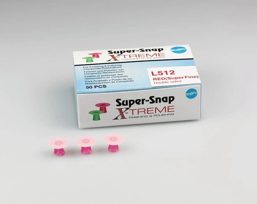 Super-Snap X-Treme 50pc D-Red - Shofu
