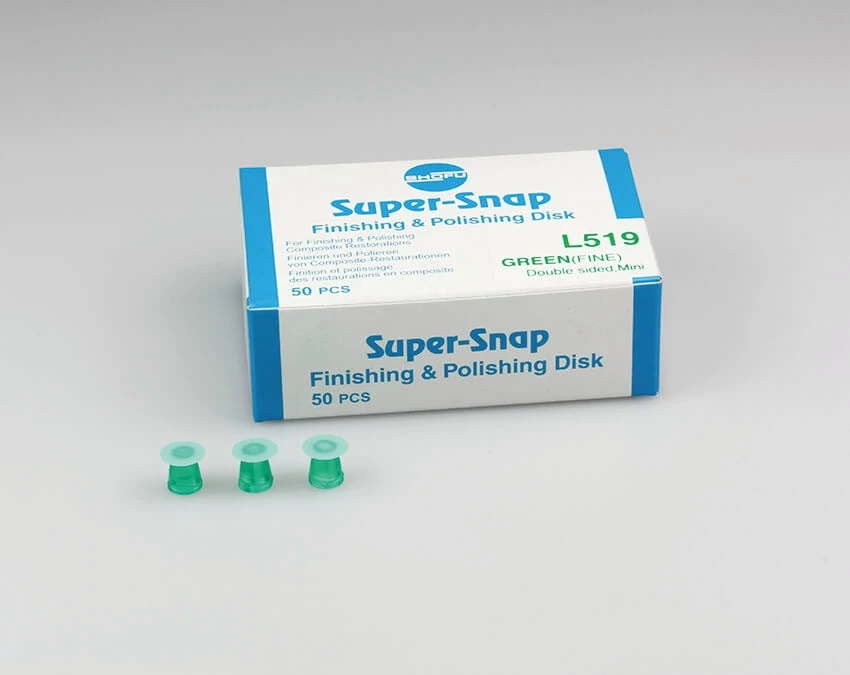 Super-Snap 50 pcs Green mini - Shofu