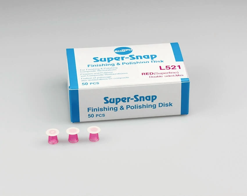 Super-Snap 50 pcs Red mini - Shofu