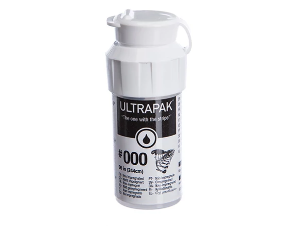 Ultrapak 000 retrakciós fonal fekete - Ultradent