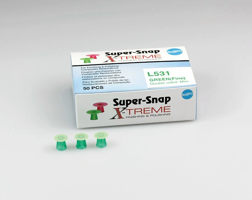 Super-Snap X-Treme 50pc D-Green - Shofu