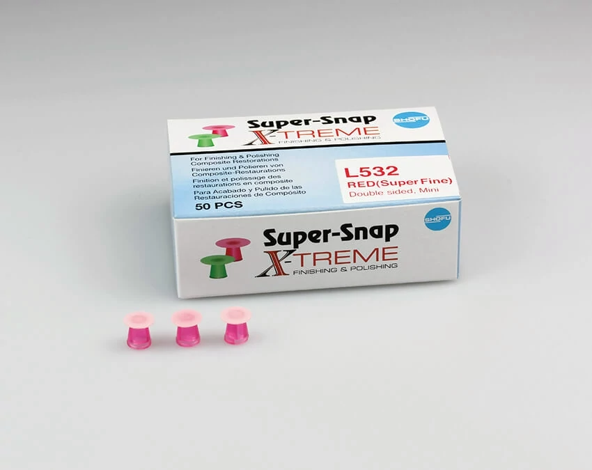 Super-Snap X-Treme 50pc D-Red - Shofu