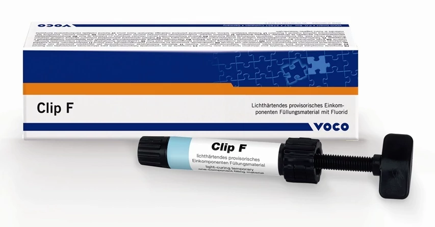 Clip F fényrekötő ideiglenes tömőanyag. 3X4g
