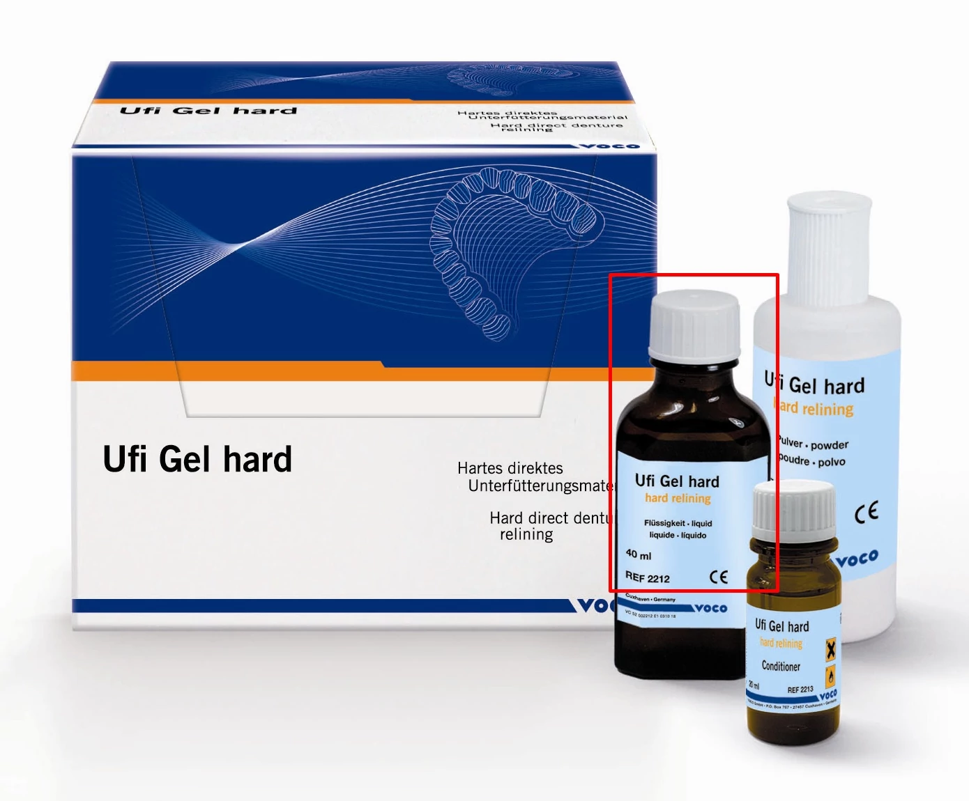 Ufi Gel hard folyadék 40ml - Voco