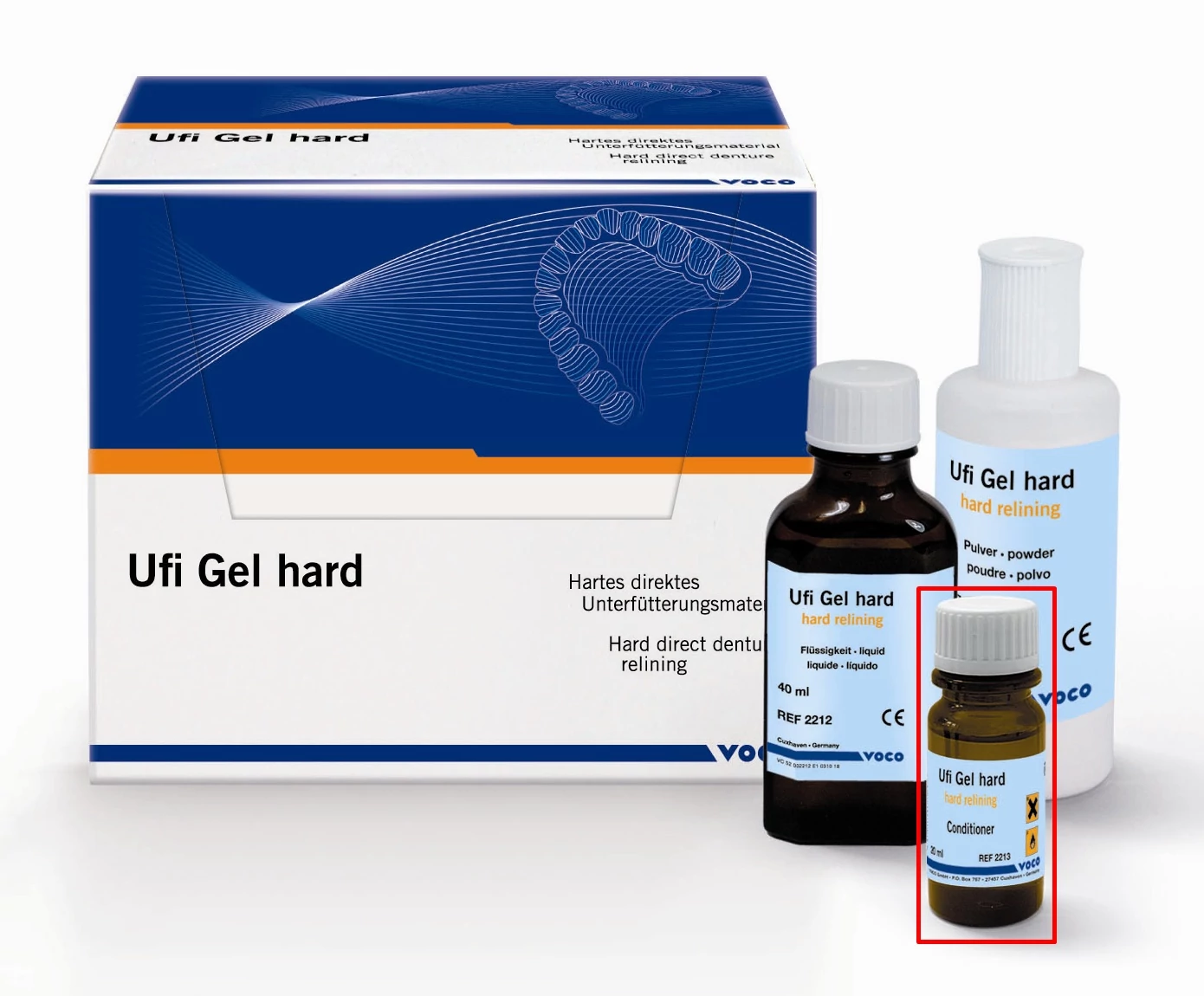 Ufi Gel hard kondicionáló 20ml - Voco