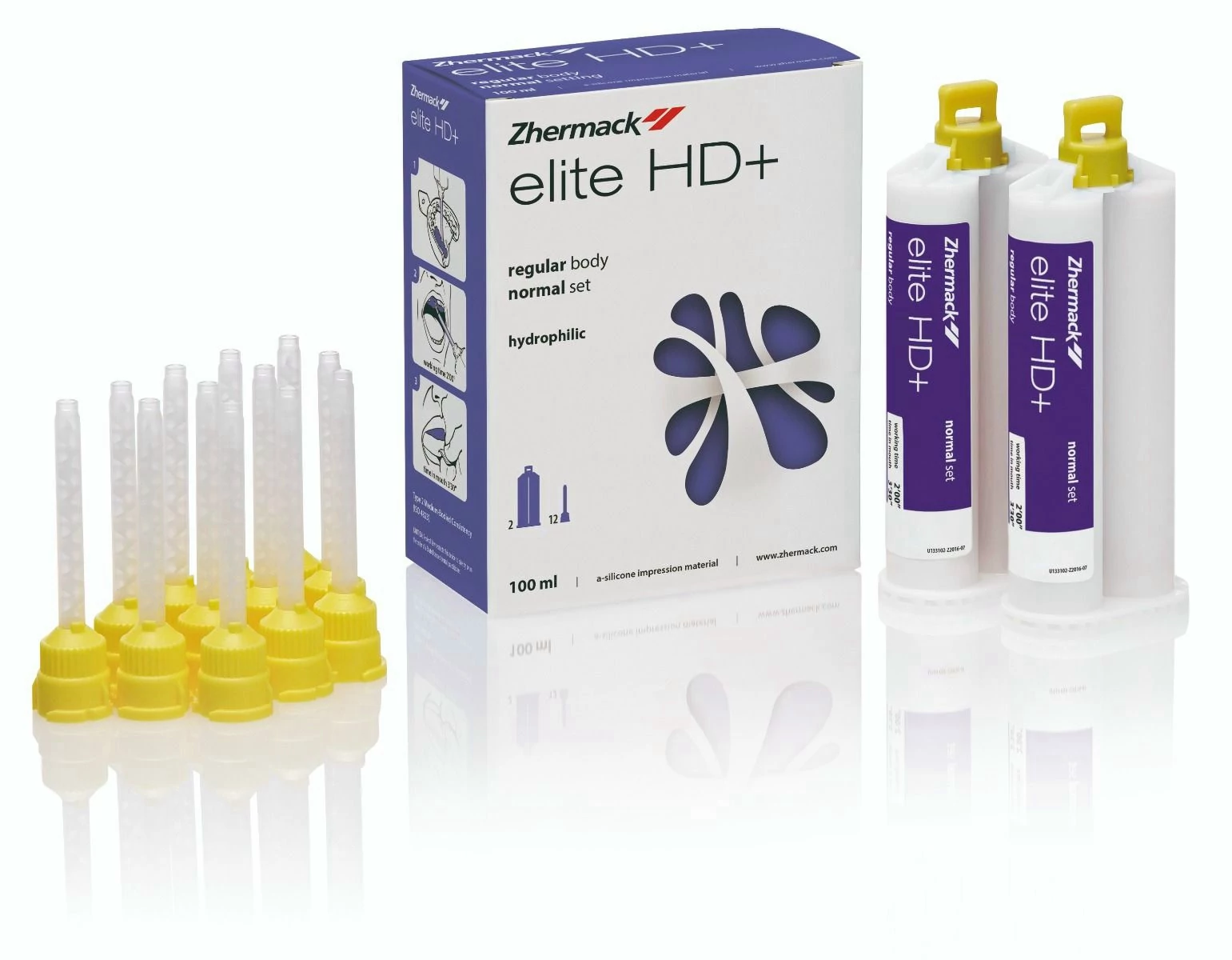 Elite Hd+ regular normal 2X50ml s.lila - ZHERMACK