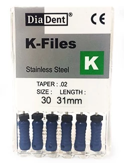 K-files (SS) 31mm #30 - Diadent