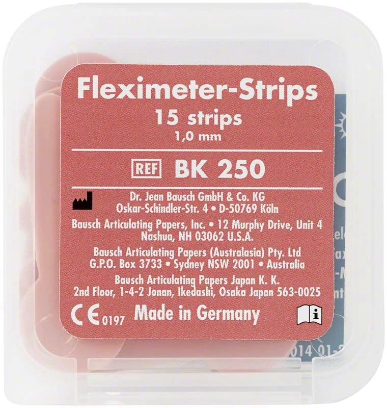 Fleximeter-Strips 1,0mm/rosa - BAUSCH