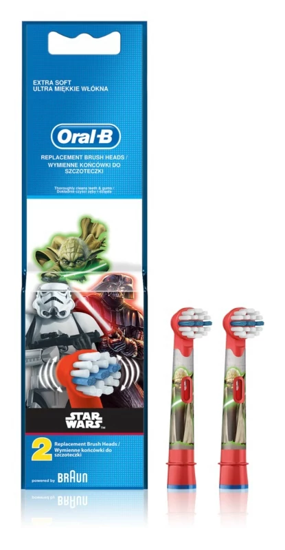 Oral-B EB10-2 pótfej 2db gyerek Star Wars - Oral-B-Braun