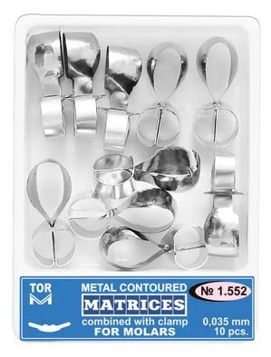 Roppantógyűrűs fém domborított matrica 10db (35 mikronos) - TOR
