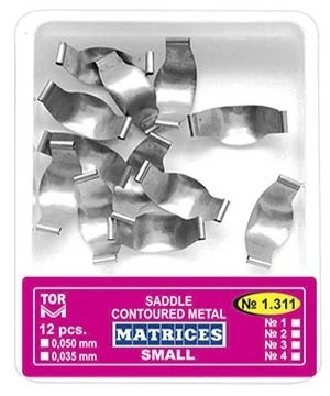 Szorítóhüvelyes domborított fém matrica 12db, kicsi 35 mikron - TOR