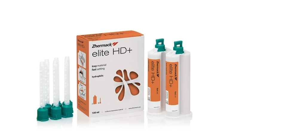 ELITE HD+ Tray Material Fast Set2x50 ml - ZHERMACK