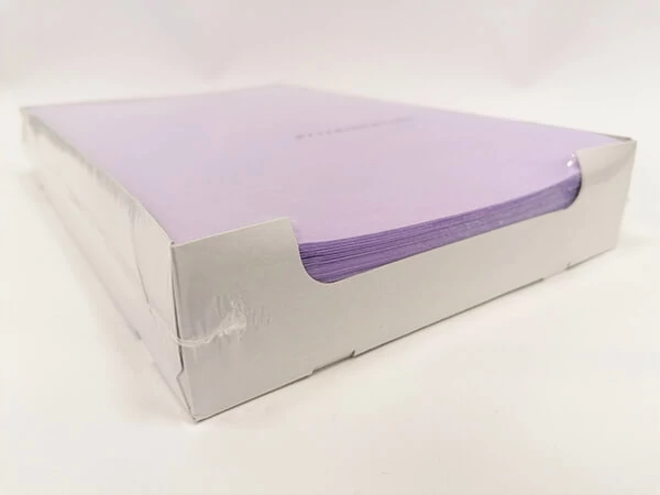 Tálca Papír 250db lila, 18x28 cm - Dispotech