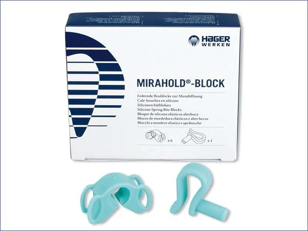 Mirahold Block intro szet,harapásblokk  /6 kicsi, +1 tartó