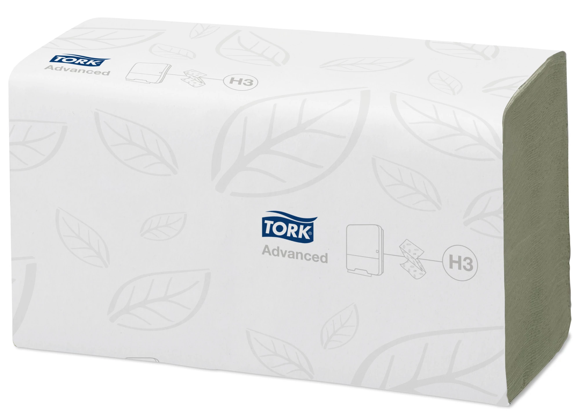 Tork Advanced Z Hajt., Singlefold Zöld (2rtg.) (H3)