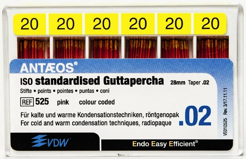 Guttapercha csúcs 2% 020
