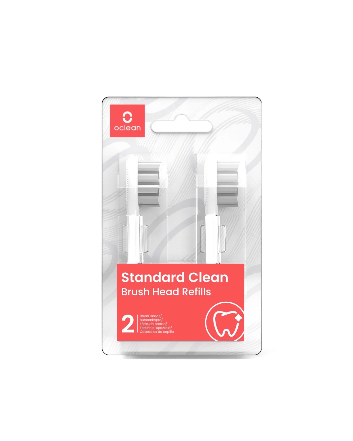 Oclean X Pótfej (2db) Fehér P2S6 Standard Clean