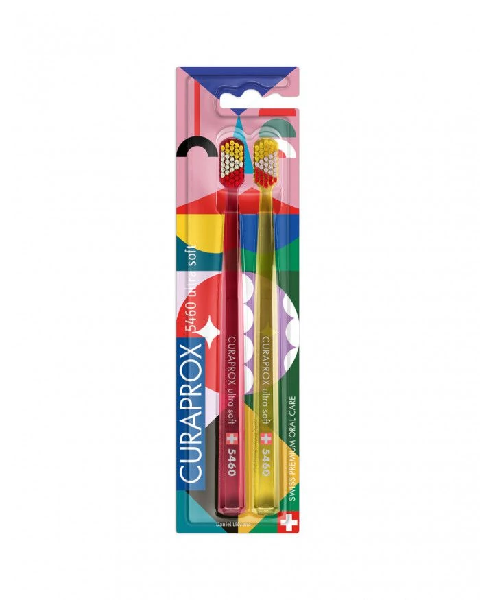 Curaprox CS 5460 ultra soft DUO POWER SMILE EDITION 2023 fogkefe
