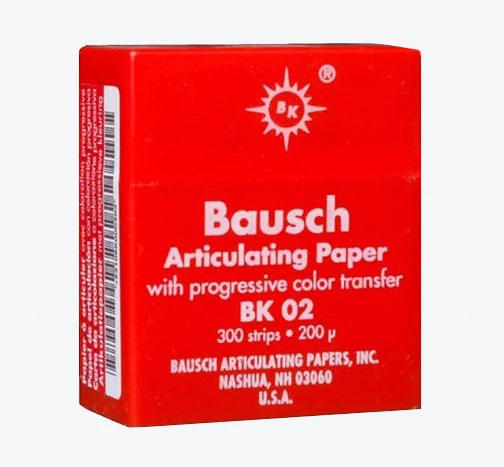 Artikulációs papír BK02 piros 200µ 300db lap dobozos