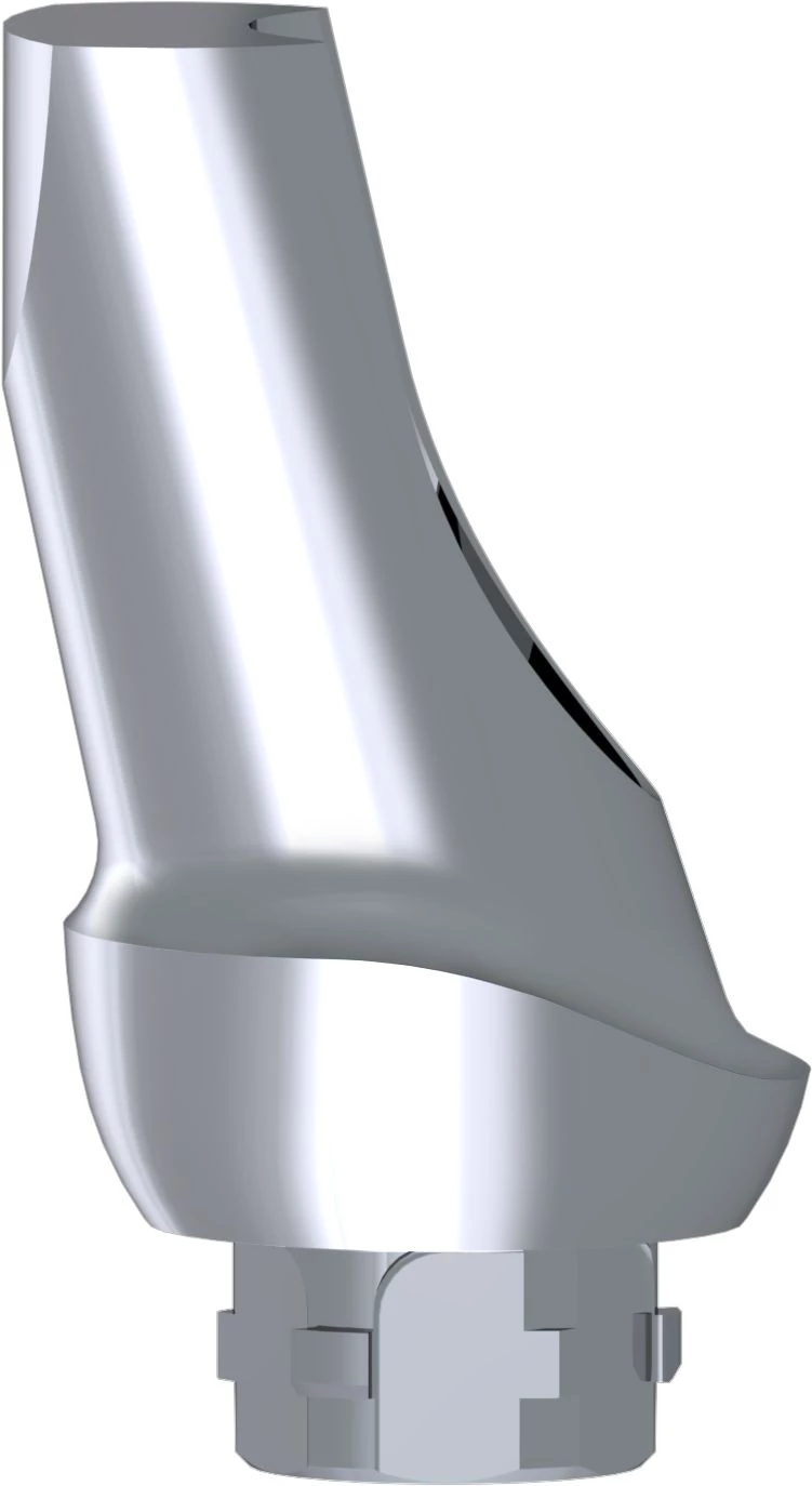 Prepable Ti Abutment 1 mm 15° - Narrow Incisor
