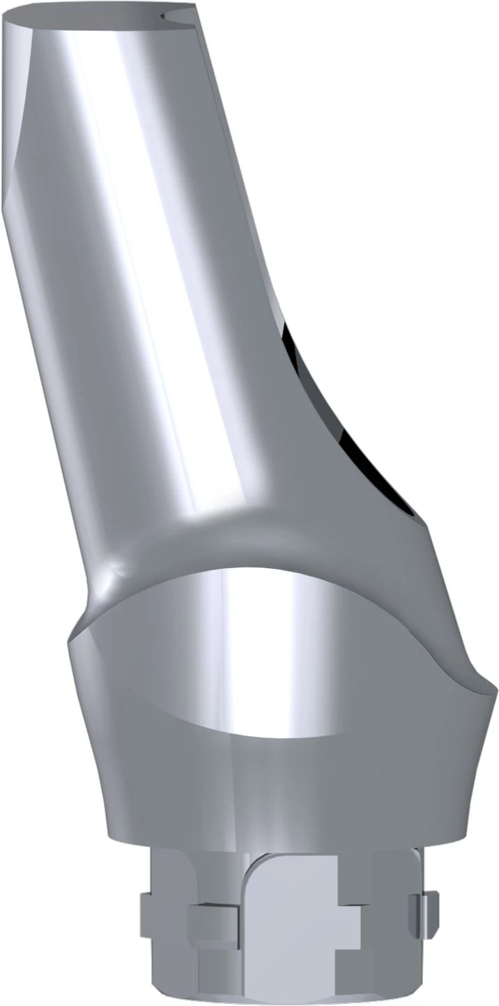 Prepable Ti Abutment 1.5 mm 15° - Narrow Emergence