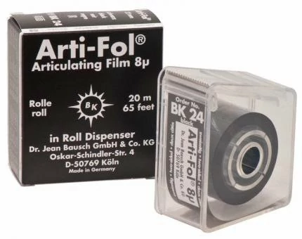 Art. fólia 8µ 22mm kétoldalas fekete 20m - BAUSCH