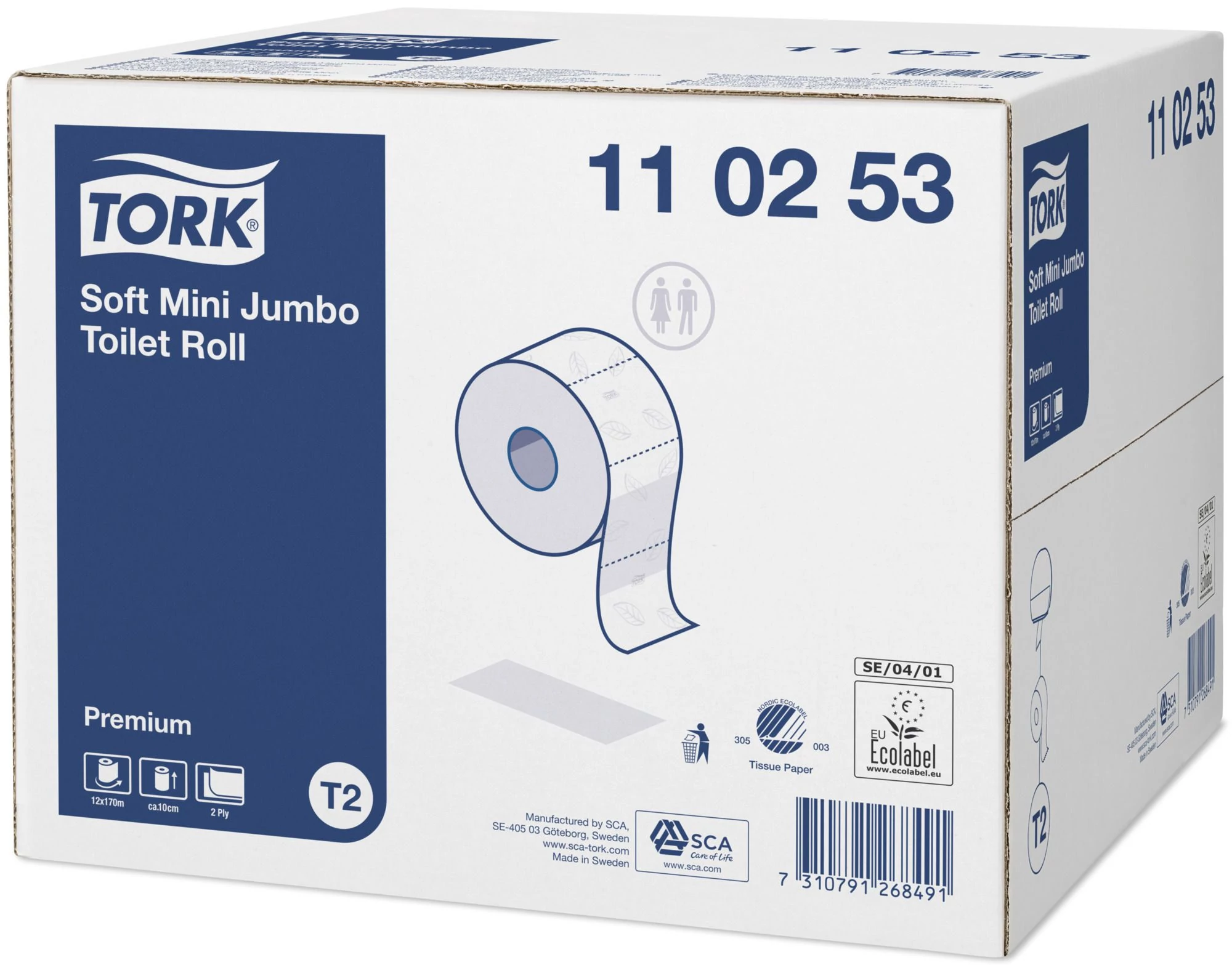 Tork Premium Toalettpapír (T2)
