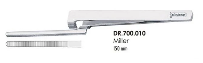 FALCON Artikulációs papír csipesz egyenes Miler 15cm