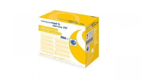 Steril kesztyű púdermentes 7,5 Sempermed Derma PF, 1 pár