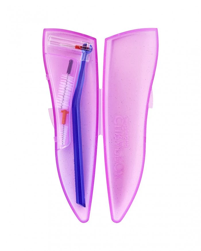 Curaprox CPS ortho pocket set (CPS07, CPS14, CPS18 + UHS 470 nyél)