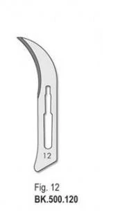 FALCON szikepenge steril fig. 12 (100db)