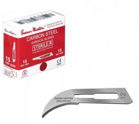Steril szikepenge Swann-Morton 12-es (1db)