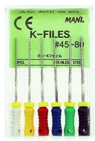 K-File Mani 31mm sorozat 45-80