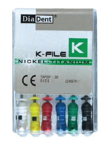 K-Files (NiTi) 25mm #50 - Diadent