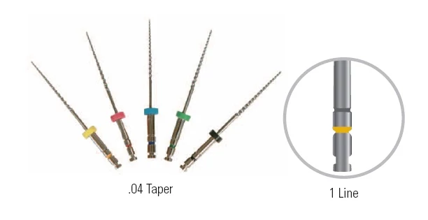 Helix NiTi File #ASST20/35 .04 25mm - Diadent