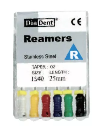 Reamers(SS) 25mm #40 - Diadent