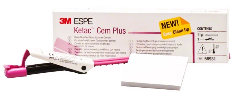 KETAC CEM PLUS Próbakészlet 11g - 3M-ESPE