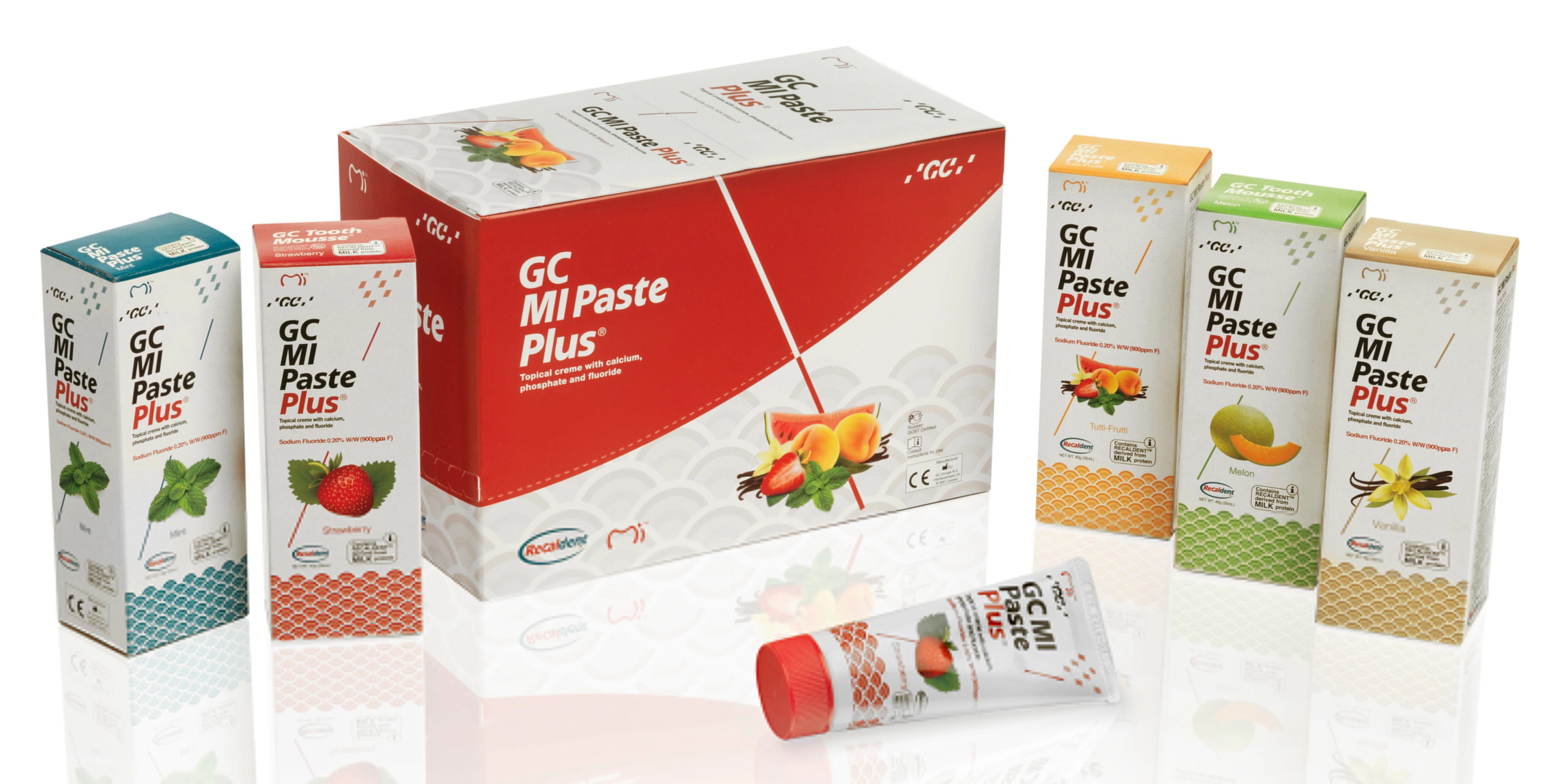 MI Paste Plus, Assorted Pack, 10 db