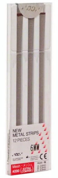 Metal Strips Red Mesh 6mm - GC