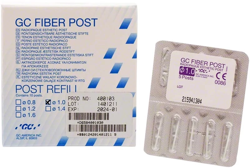 GC Fiber post refill 1.0mm - GC