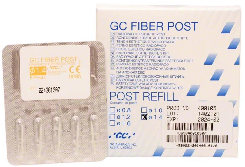GC Fiber post refill 1.4mm - GC